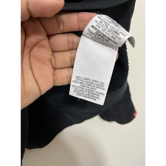 Nike 90s Y2K Red Tag XCI Hoodie L Swoosh Gorpcore Hip Hop Skate Pullover Pockets - Picture 8 of 14